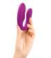 Лиловый вибратор для пар Match Up Couple Vibrator with Remote Control