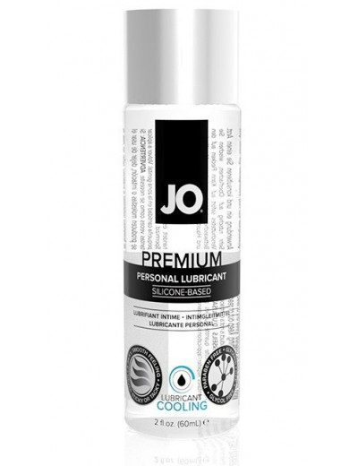 Охлаждающий лубрикант на силиконовой основе JO Personal Premium Lubricant Cooling - 60 мл.