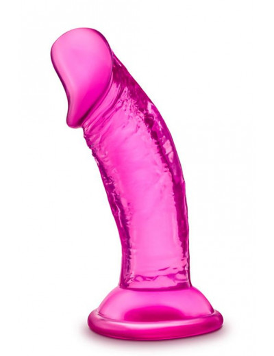 Розовый анальный фаллоимитатор Sweet N Small 4 Inch Dildo - 11,4 см.