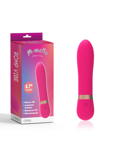 Розовый мни-вибратор Romp Vibe - 11,9 см.