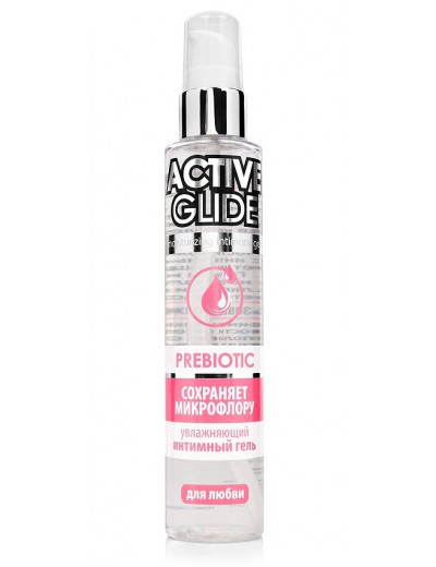 Увлажняющий интимный гель Active Glide Prebiotic - 100 гр.