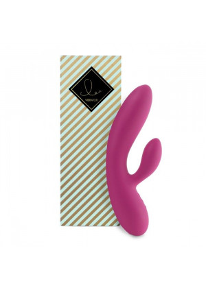 Розовый вибратор-кролик Lea Rabbit Vibrator - 20,2 см.