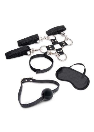 Набор для фиксации из 7 предметов Hogtie   Ball Gag Kit