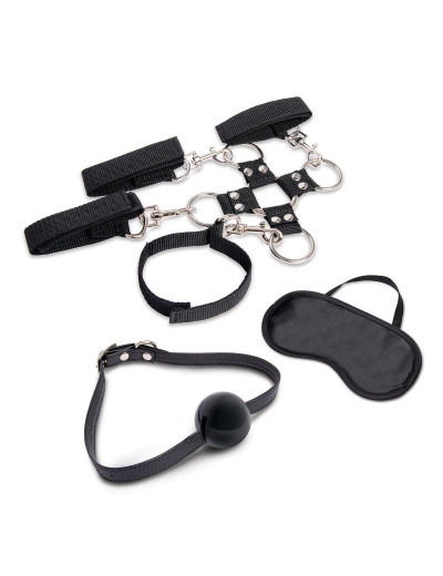 Набор для фиксации из 7 предметов Hogtie   Ball Gag Kit