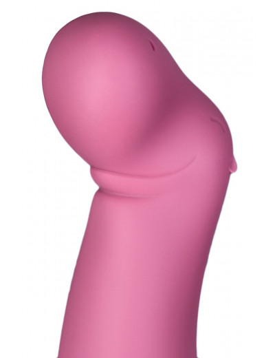 Вибратор Satisfyer Petting Hippo с загнутым кончиком - 22,9 см.