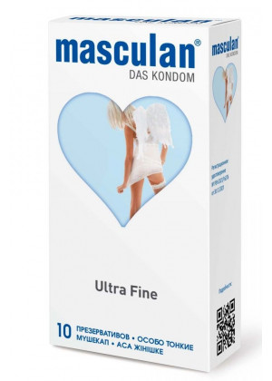 Особо тонкие презервативы Masculan Ultra Fine - 10 шт.