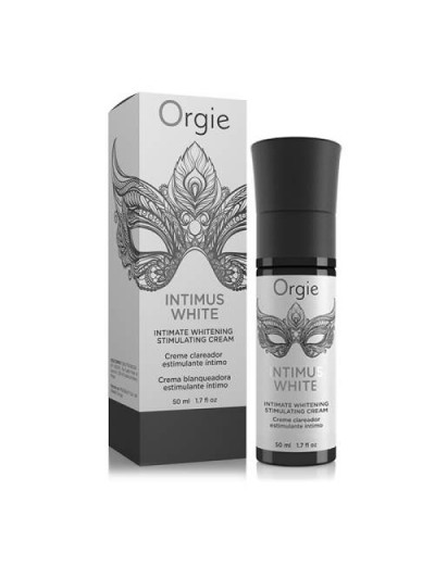 Осветляющий и стимулирующий крем Orgie Intimus White для интимных зон - 50 мл.