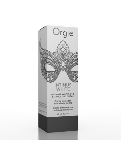 Осветляющий и стимулирующий крем Orgie Intimus White для интимных зон - 50 мл.