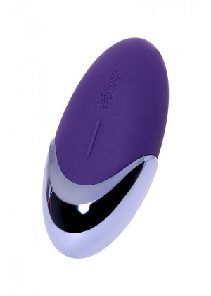 Фиолетовый вибромассажер Satisfyer Purple Pleasure