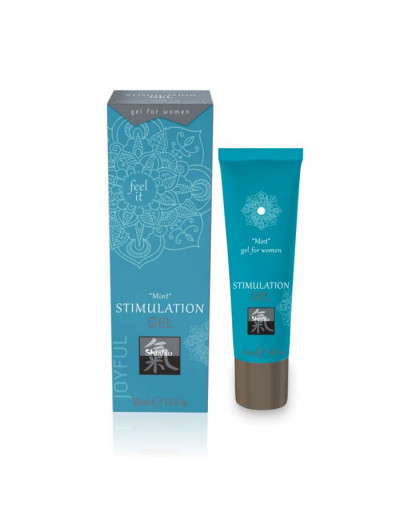 Возбуждающий интимный гель STIMULATION GEL Mint - 30 мл.