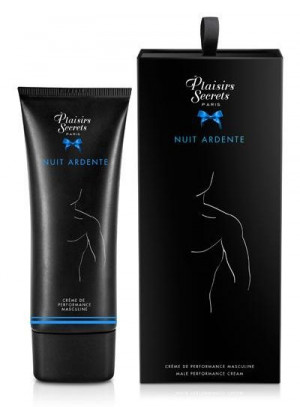 Возбуждающий крем для мужчин Nuit Ardente Creme Performante Plaisirs Secrets - 60 мл.