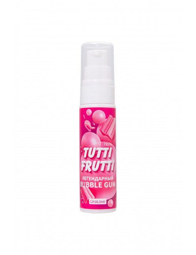 Интимный гель на водной основе Tutti-Frutti Bubble Gum - 30 гр.