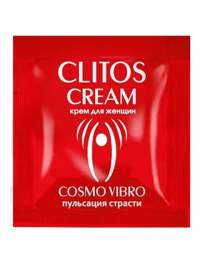 Саше возбуждающего крема для женщин Clitos Cream - 1,5 гр.