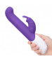 Фиолетовый вибромассажер для G-точки Come hither G-Spot Rabbit - 24,5 см.