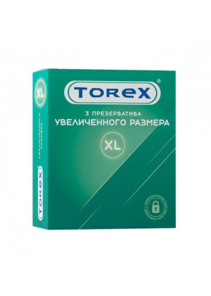 Презервативы Torex  Увеличенного размера  - 3 шт.