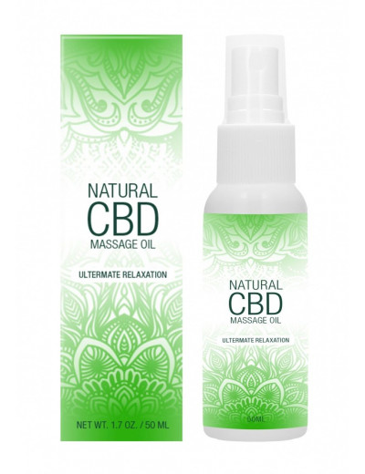 Массажное масло Natural CBD Massage Oil - 50 мл.