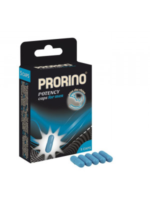 БАД для мужчин ero black line PRORINO Potency Caps for men - 5 капсул