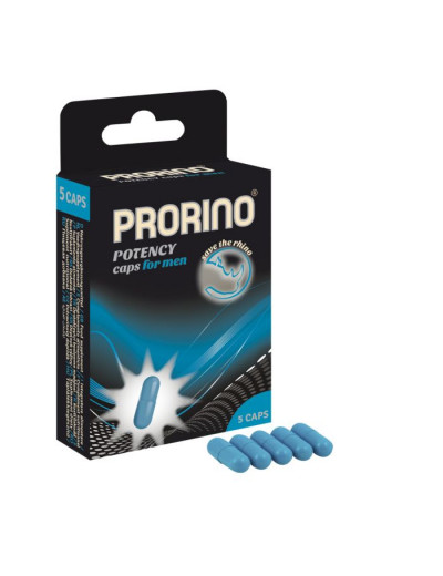 БАД для мужчин ero black line PRORINO Potency Caps for men - 5 капсул