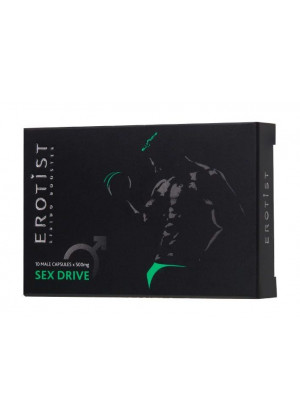 Капсулы для мужчин для повышения либидо Erotist SEX DRIVE - 10 капсул (500 мг.)