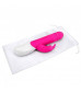 Розовый пульсирующий вибромассажер G-Spot Thrusting Rabbit - 24 см.