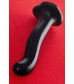 Черный стимулятор для пар P G-Spot Dildo Size M - 18 см.