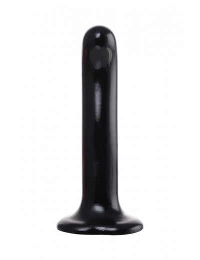 Черный стимулятор для пар P G-Spot Dildo Size M - 18 см.