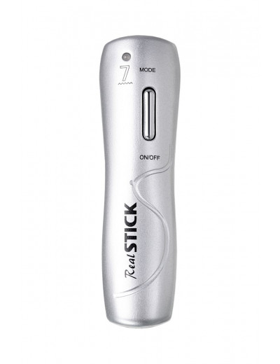 Телесный реалистичный вибратор RealStick Elite Vibro - 18 см.