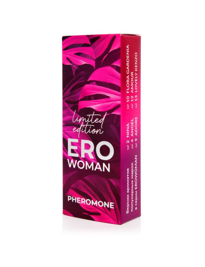 Ароматизирующая композиция с феромонами Erowoman №12 Limited Edition - 10 мл.