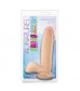 Телесный фаллоимитатор 7 inch Sensa Feel Dildo - 17,8 см.