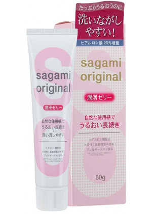 Гель-смазка на водной основе Sagami Original Gel - 60 гр.