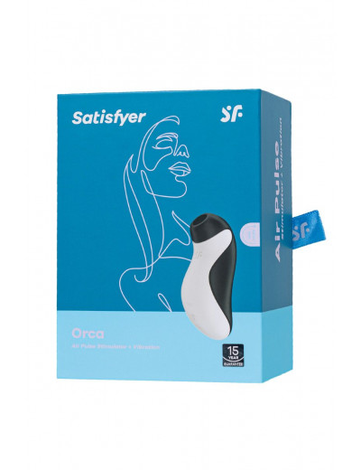 Вакуумный стимулятор клитора в форме косатки Satisfyer Orca