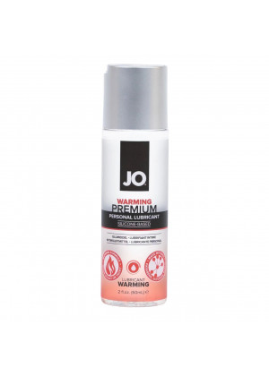 Возбуждающий лубрикант на силиконовой основе JO Personal Premium Lubricant  Warming - 60 мл.