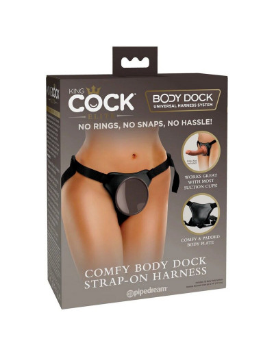 Трусы для фиксации насадок с присоской Comfy Body Dock Strap-On Harness