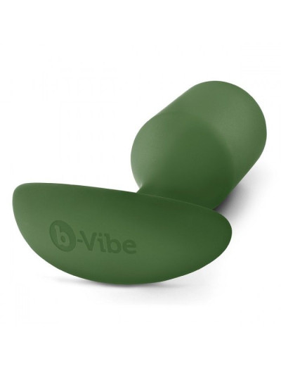 Пробка цвета хаки для ношения B-vibe Snug Plug 4 - 14 см.