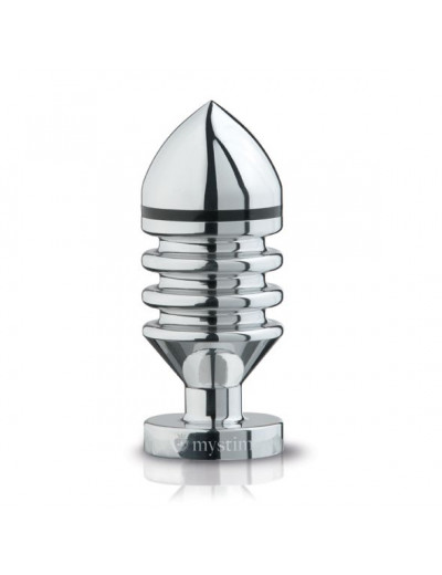 Металлическая анальная пробка Hector Helix Buttplug S - 10 см.