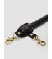 Черная распорка для ног Bound to You Faux Leather Spreader Bar - 50,8 см.