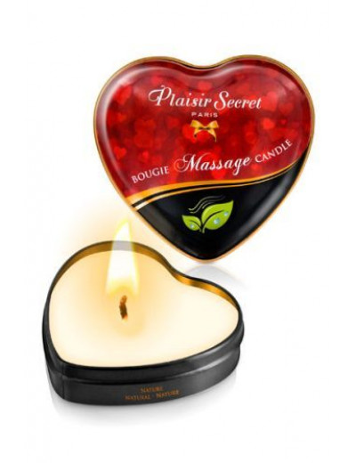 Массажная свеча с нейтральным ароматом Bougie Massage Candle - 35 мл.