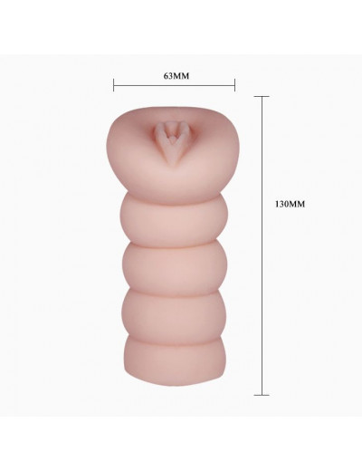 Мастурбатор-вагина 3D с эффектом смазки