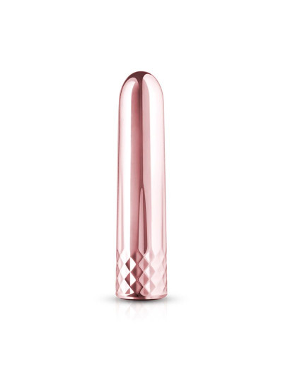 Розовый перезаряжаемый мини-вибратор Mini Vibrator - 9,5 см.