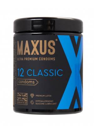 Классические презервативы MAXUS Classic - 12 шт.