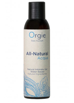 Интимный гель на водной основе Orgie All-Natural Acqua - 150 мл.