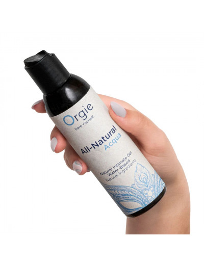 Интимный гель на водной основе Orgie All-Natural Acqua - 150 мл.