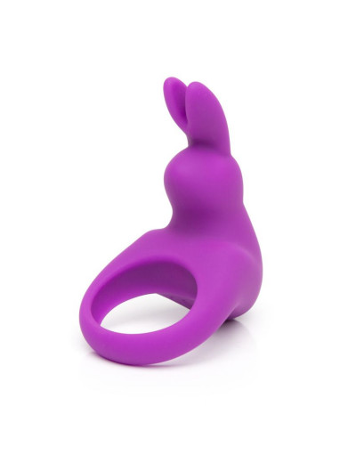 Фиолетовое эрекционное виброкольцо Happy Rabbit Rechargeable Rabbit Cock Ring