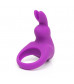 Фиолетовое эрекционное виброкольцо Happy Rabbit Rechargeable Rabbit Cock Ring