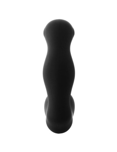 Черный вибромассажер простаты FantASStic Vibrating Prostate Massager - 11,3 см.