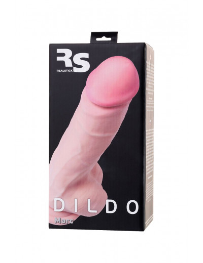 Телесный фаллоимитатор  RealStick Elite DILDO Marc - 24 см.