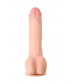 Телесный фаллоимитатор  RealStick Elite DILDO Marc - 24 см.