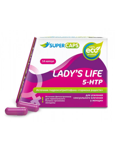 Возбуждающие капсулы Ladys Life - 14 капсул (0,35 гр.)