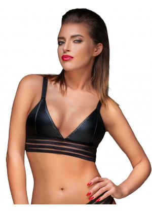 Бюстгальтер на эластичной ленте Powerwetlook bralette with elastic tape