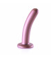 Розовый фаллоимитатор Smooth G-Spot - 15 см.